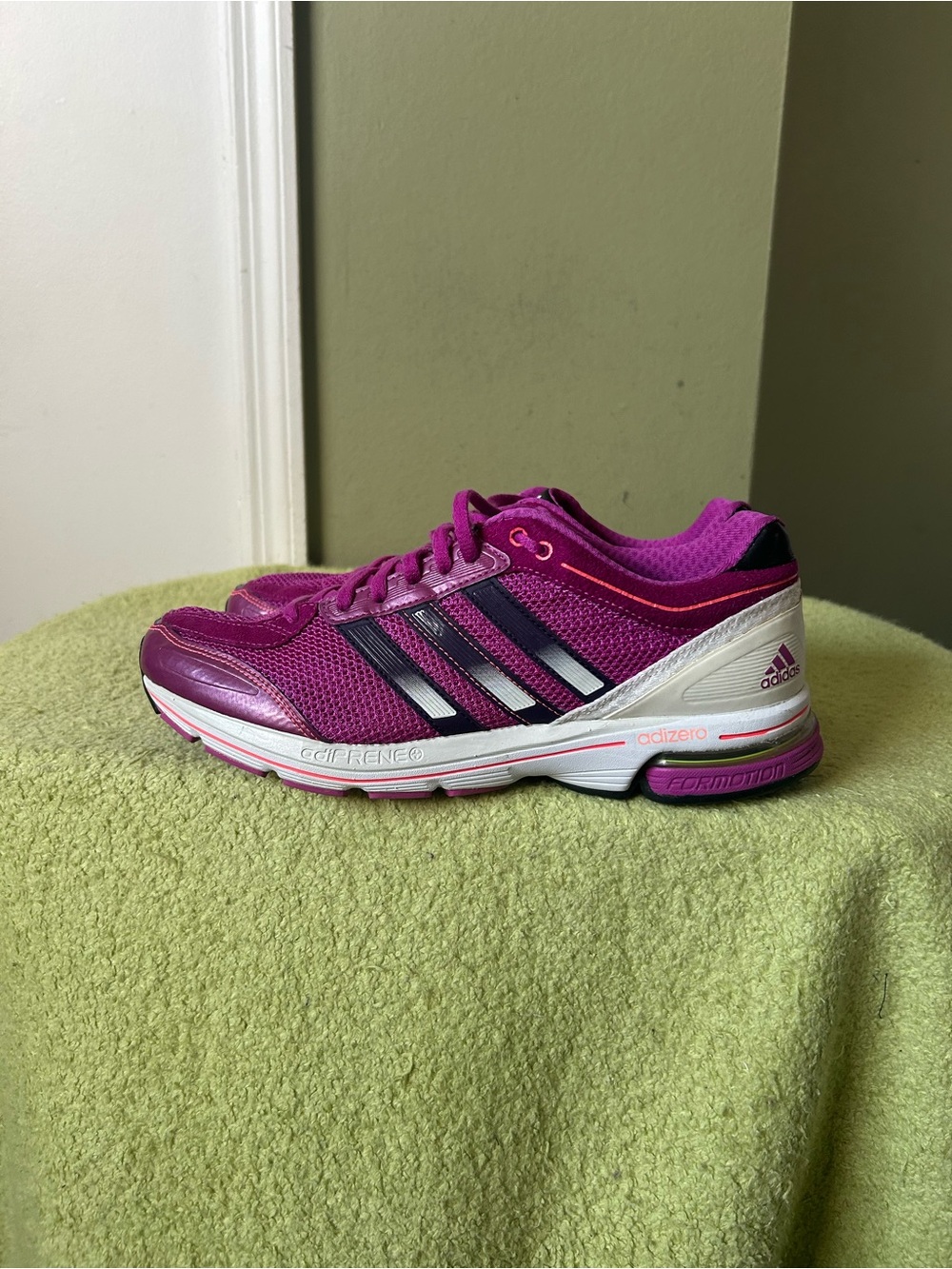 adidas Women’s Running Shoe - Magenta and Purple